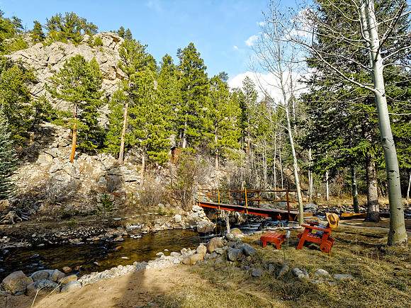 Cabin on the River, Allenspark, Colorado