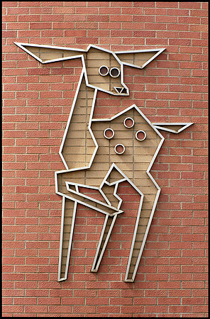 frame 36-deer on school