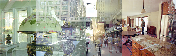 Wheaton to Chicago, Double Exposure (2015)