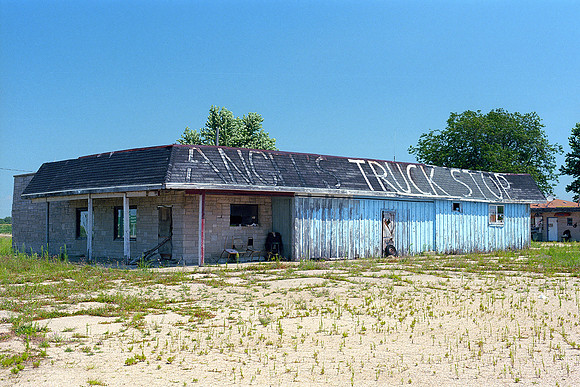 Angel's Truck Stop, Old Lincoln Highway, Rural Illinois (2015)
