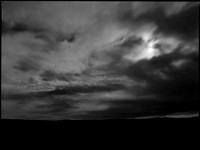 Full Moon, Bisti/De-Na-Zin Wilderness, New Mexico