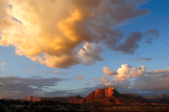 Watchman Sunset, Zion National Park, Utah