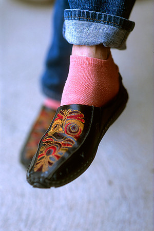 Pink Socks and Cuffs