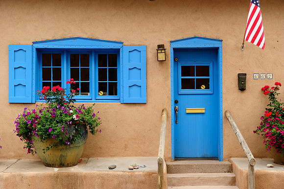 Canyon Road, Santa Fe, New Mexico