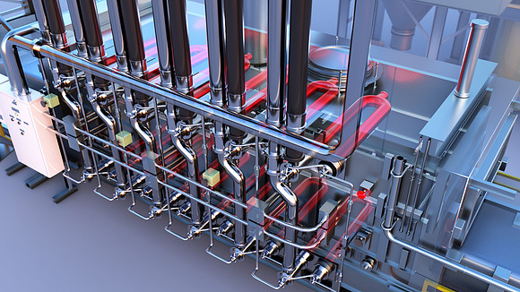 Metallix Refining Furnace (modeled in Softimage for animation in Maya)