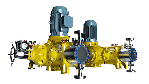Milton Roy pumps (CAD data translation)