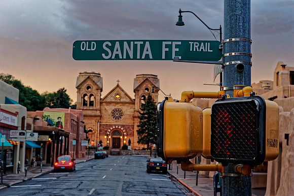 Old Santa Fe Trail, Santa Fe, New Mexico