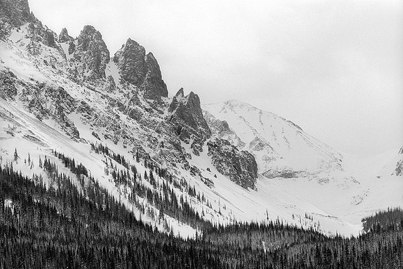 Nokhu Crags on Cameron Pass, Cache la Poudre Canyon, Colorado (2015)