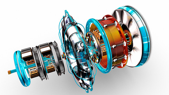FLUX-ARC REACTOR (modeled for animation in Maya)