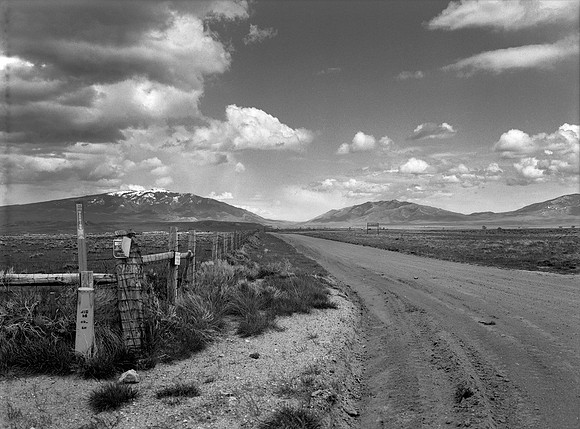 Pass Creek Road in the Medicine Bow, Wyoming.