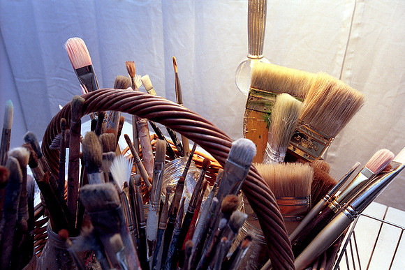 Artist's Brushes, Santa Fe, New Mexico (2014)