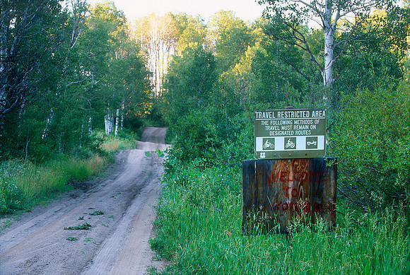 Routt National Forest - Medicine Bow National Forest, Colorado/Wyoming State Line (2017)