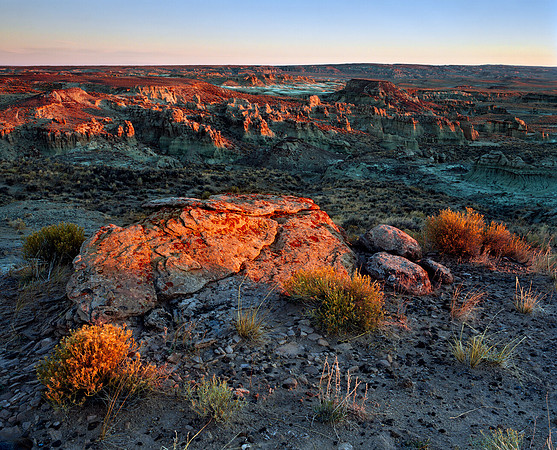 Adobe Town Rim, Red Desert, Wyoming