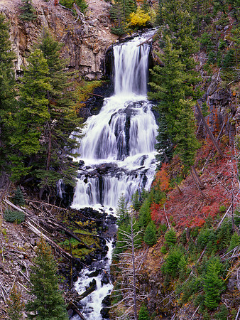 Undine Falls, Yellowstone National Park, Wyoming