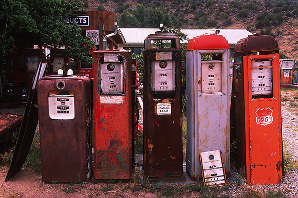 Gasoline Alley,  Embudo Station, New Mexico (2015)
