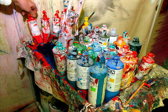 Artist's Paints, Santa Fe, New Mexico (2014)