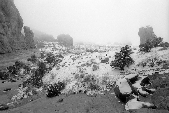 from Double Arch, Arches National Park