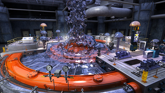 Welcome to the Machine (interior)-Modeled in Softimage XSI