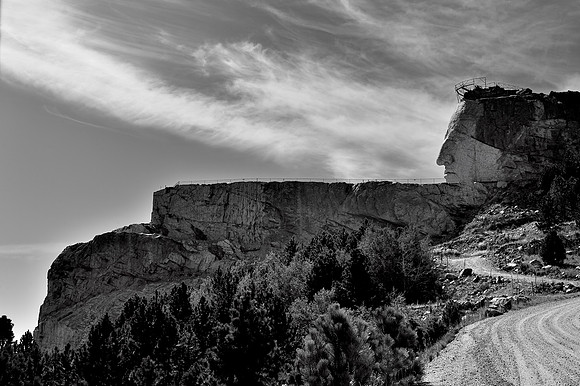 _JBC1948-Crazy Horse Monument-bw