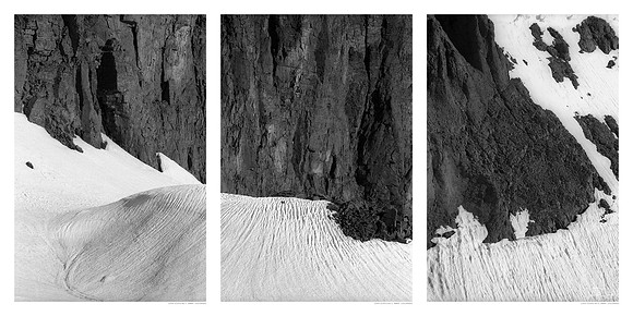 Lava Cliffs Triptych
