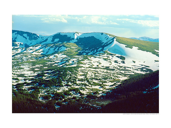 Mummy Range, Rocky Mountain National Park, CO