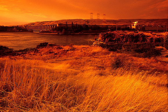 The Dalles Dam, Columbia River, Oregon (2011)