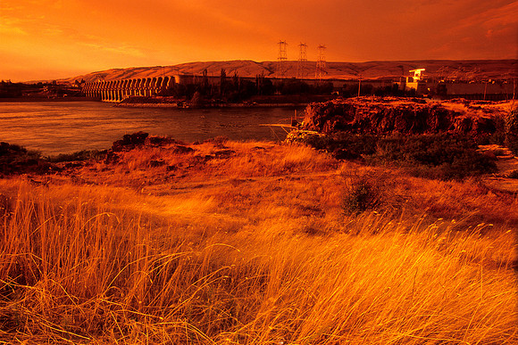 The Dalles Dam, Columbia River, Oregon (2011)