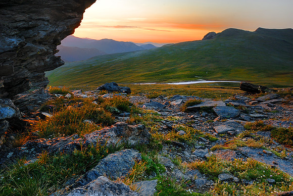 First Light at Rock Cut No 3, Rocky Mountain National Park, Colorado