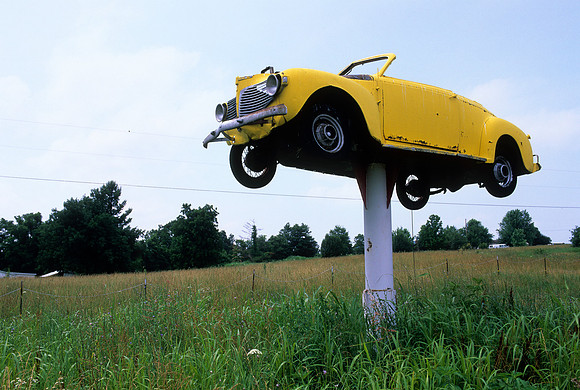 frame 30-Yellow Kentucky Car