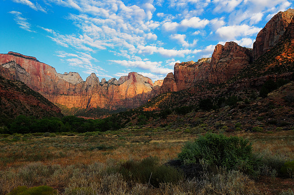 Towers of the Virgin & The West Temple, Zion National Park