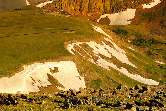 Sunrise, Trail Ridge Road, Rocky Mountain National Park, Colorado