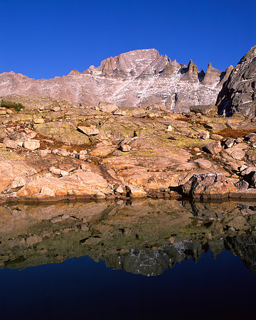 Frozen Lake, Rocky Mountain National Park, Colorado