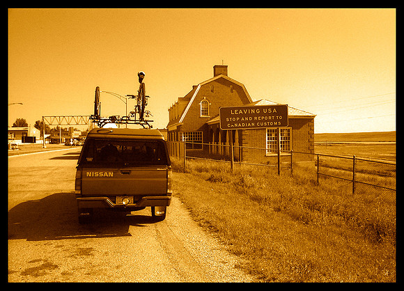 Sweetgrass Border Crossing, Canada|Montana Line.