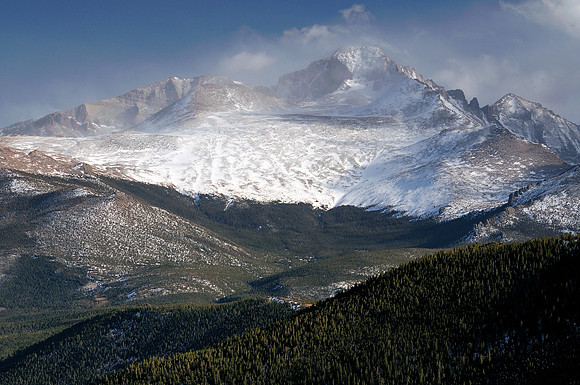 Longs Peak Massif, Rocky Mountain National Park, Colorado