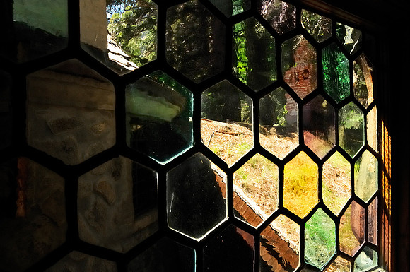 Leaded glass, Vikingsholm