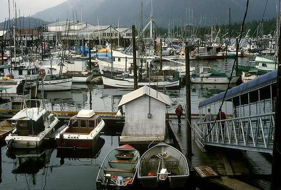 Scow Bay Docks, Petersburg (1984)