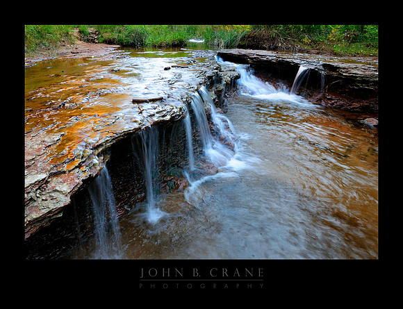 Falls along Left Fork of North Creek, Zion National Park