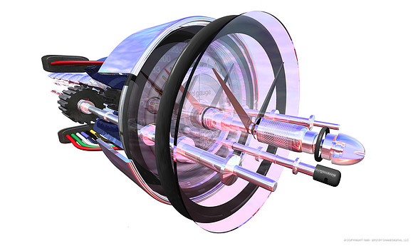 Fule Gauge (Modeled in Strata Studio Pro)
