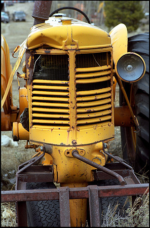 frame 37-yellow tractor