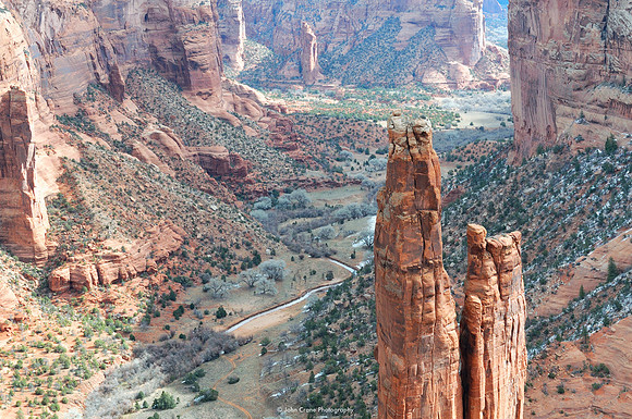 Spider Rock, Canyon de Chelle National Monument, Chinle, Arizona