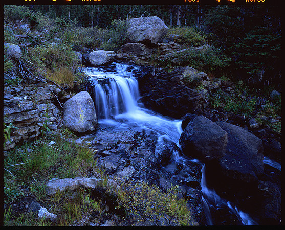 Black Lake Falls, Rocky Mountain National Park, Colorado