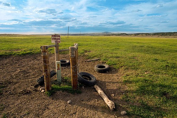 Wyoming-Colorado State Line, Route County, Colorado-2 Road (2014)
