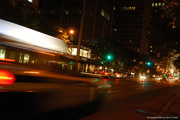Green Lights on Michigan Avenue