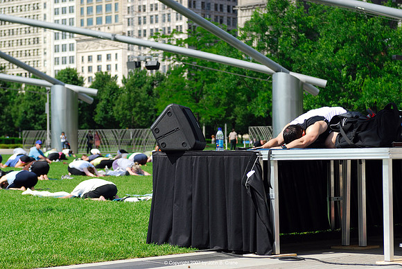 Millenium Park No.8-Stretching