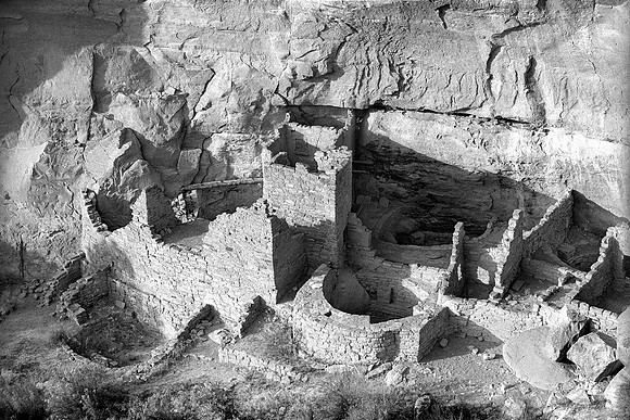 Square Tower House Detail, Mesa Verde National Park, Colorado
