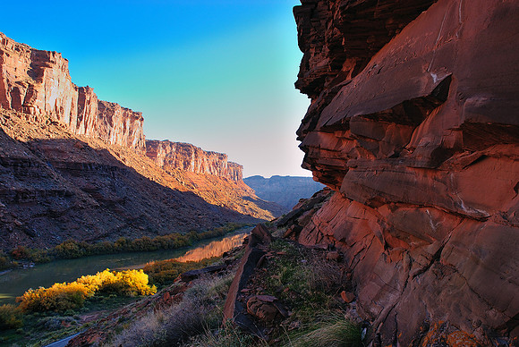 Colorado River along Hwy 191