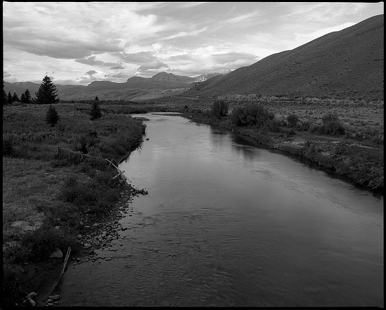 The Wind River, Dubois, Wyoming