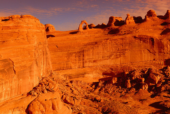 Delicate Arch Massif
